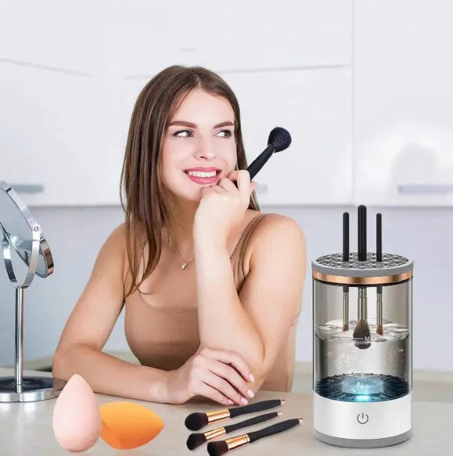 Pulitore Automatico Pennelli per Trucco esspyluxe.com